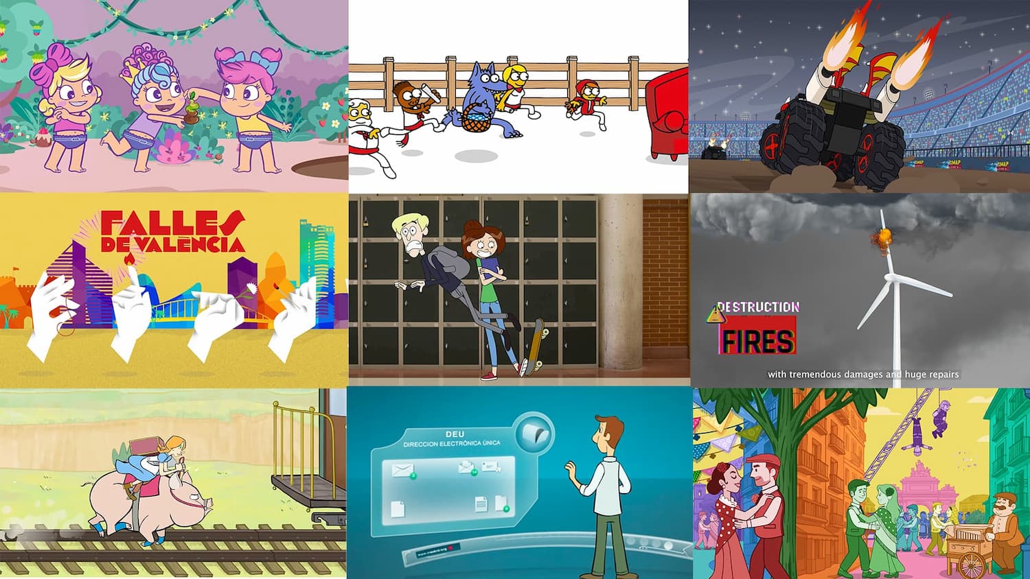 Animación Monkey Toons