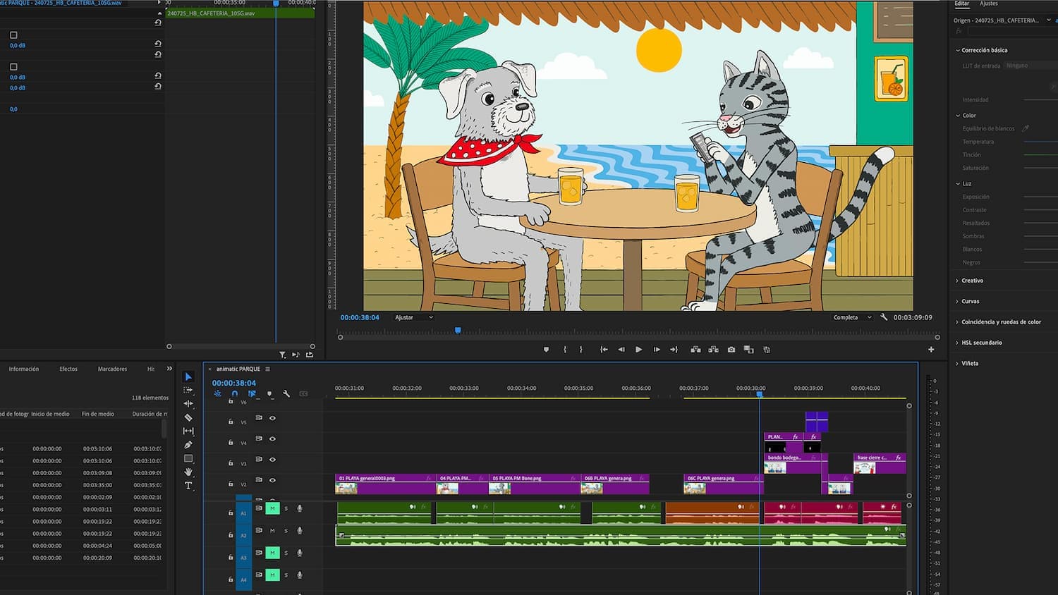 Animación 2D Monkey Toons